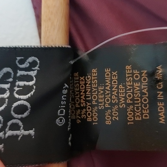 NWT Hot Topic Disney Hocus Pocus Sarah Peplum Top Spider Web Sleeves Size XL - Picture 10 of 10